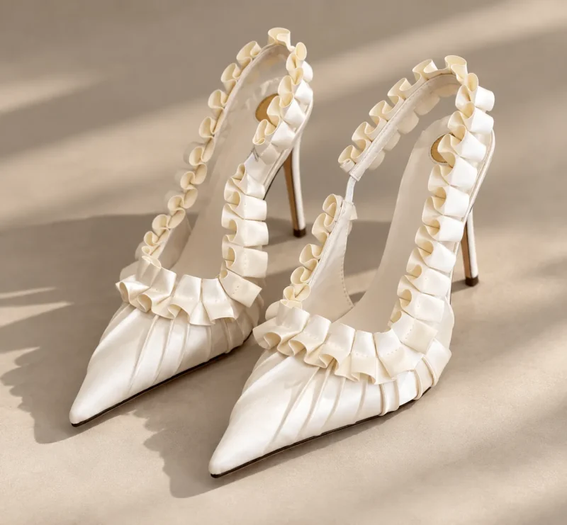 odette-ruffle-satin-slingback-heels