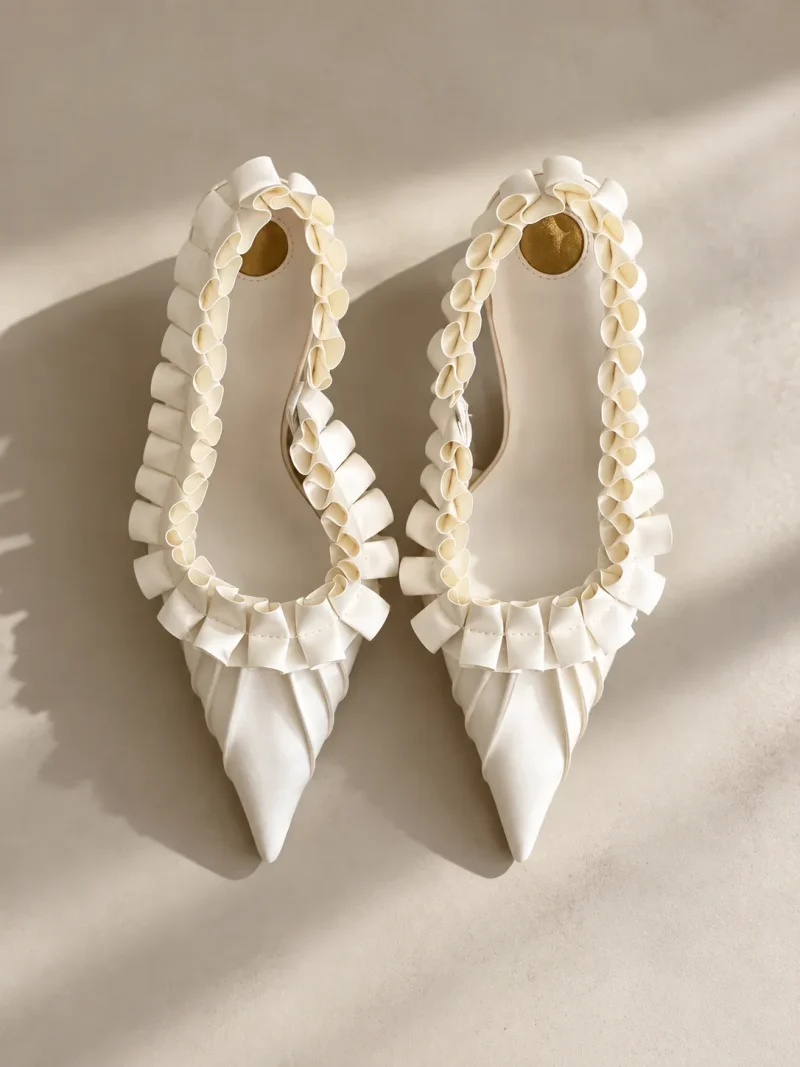 odette-ruffle-satin-slingback-top-view